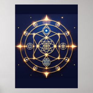 Poster Radiação Divina – 5: Energia Universal Iluminada