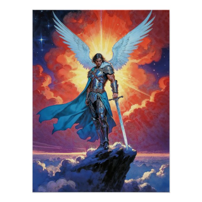 Pôster Radiance of Justice Archangel Michael (Frente)