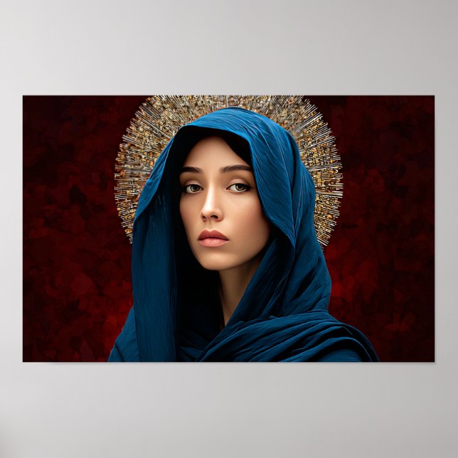 Poster Radiância da Graça Sortuda: Nossa Senhora das Tris (Frente)