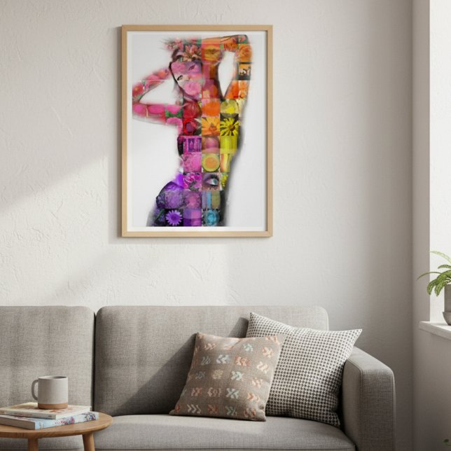 Pôster Radiância em Bloom: Flores Kate por Carole Benicho (Criador carregado)