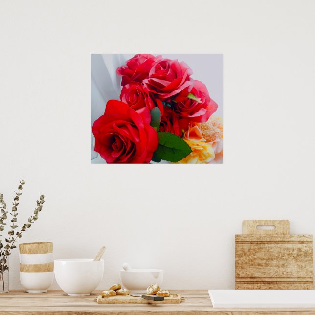 Poster Radiant Rose  (Cozinha)