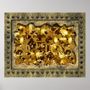 Poster radical de Steampunk 10