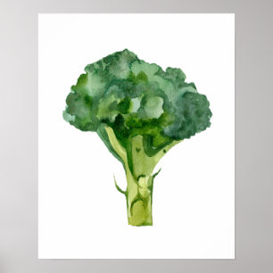 Poster Radical Orgânico de Aquarela