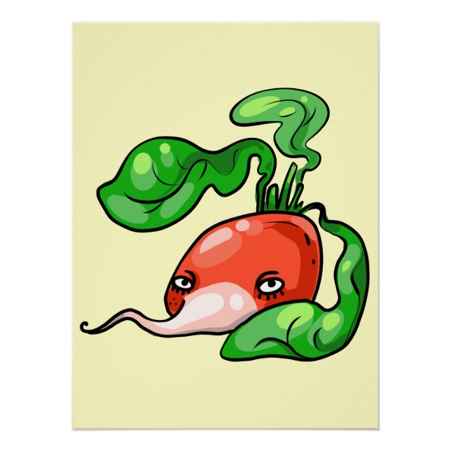 Pôster Radieschen radish (Frente)