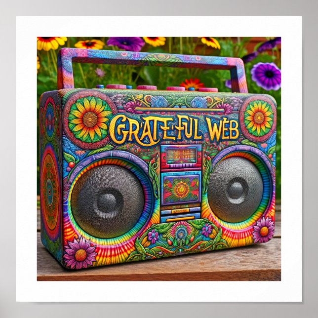 Poster Rádio Gweb (Frente)