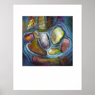 Poster Radiografe a arte do cobrir - Carpal Riverstones