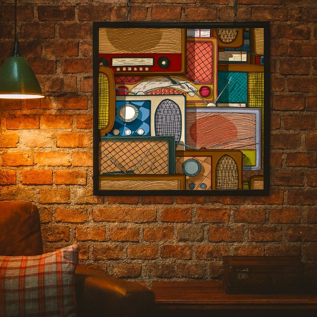 Poster Rádios Vintage (Criador carregado)