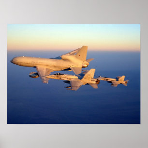 Poster RAF Tristar e F-18C Hornet