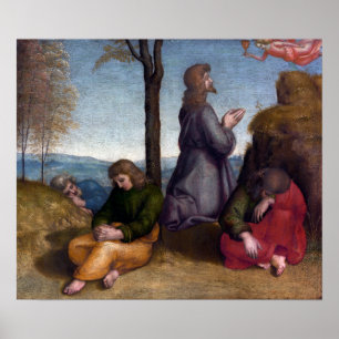 Poster Rafael A Agonia no Jardim de Gethsemane