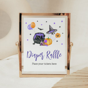 Poster Raffle Chá de fraldas-Espírito-Pequeno