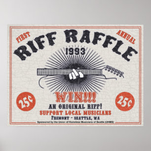 Pôster Raffle do riff