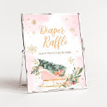 Poster Raffle, Fralda Dourada Floco de Neve, Cor-de-rosa-<br><div class="desc">Torne o seu evento especial com este Chá de fraldas Frio Outside com o nosso lindo e belo símbolo de Fralda Raffle imprimível com o adorável tema Pink Sleigh. Baixe,  personalize e crie memórias duradouras com este toque perfeito para sua celebração alegre! BS583</div>