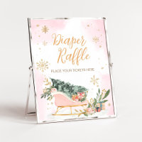 Raffle, Fralda Dourada Floco de Neve, Cor-de-rosa-