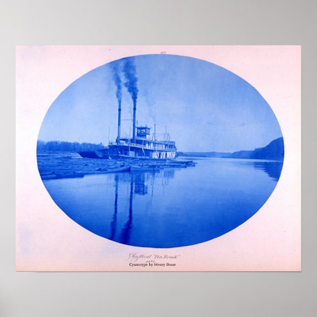 Pôster Raftboat "Ten Brook", 1885 (Frente)