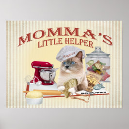 Pôster Ragdoll Momma "Lit Helper Poster"