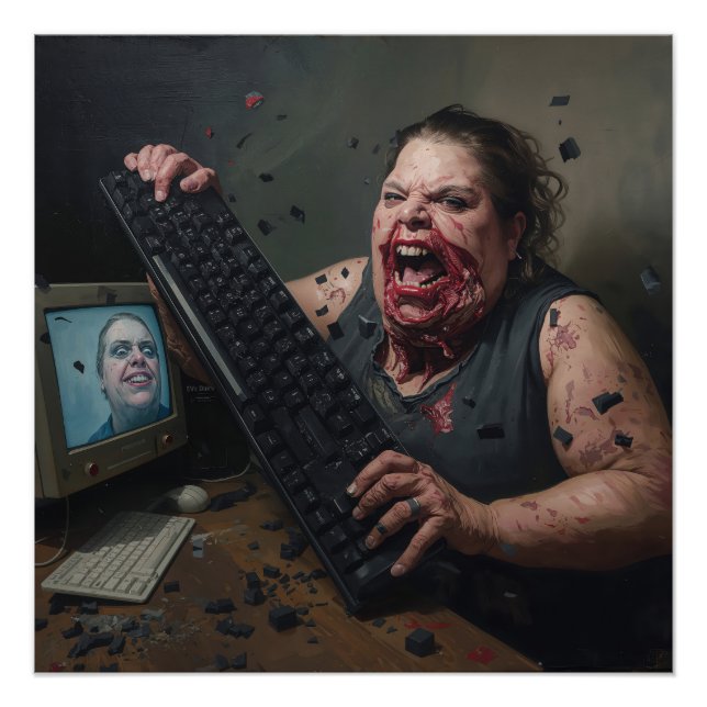 Pôster Rage Error: System Failure - Ctrl Alt Delirium (Frente)