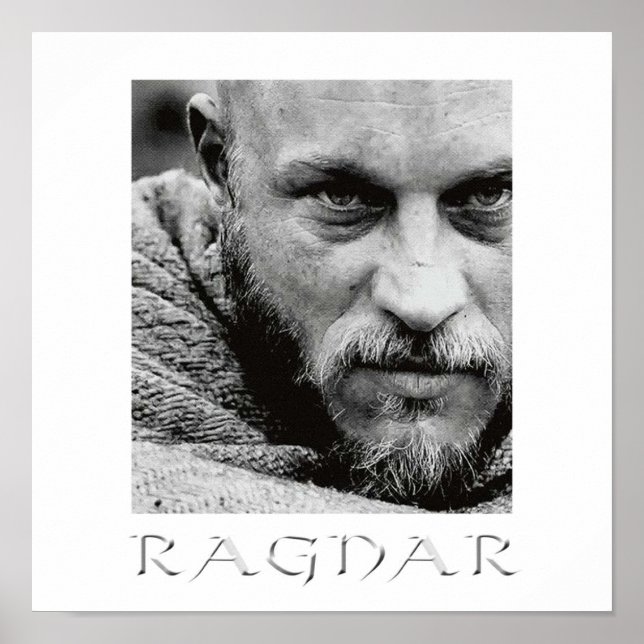 Poster Ragnar Lothbrok (Frente)