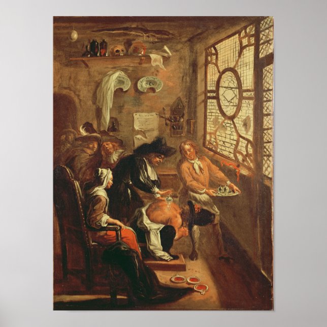 Poster Ragotina Tratada com Vidro de Cupping (Frente)