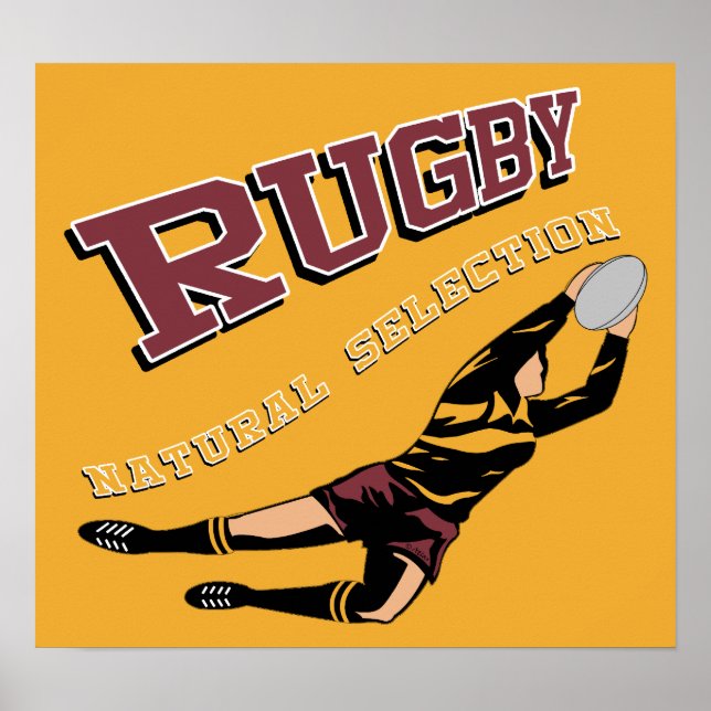 Pôster Râguebi nº 2 RY feminino (Frente)