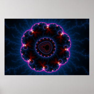 Pôster Rai - Arte Fractal