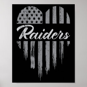 Poster Raiders Heart Name Men Women Girl