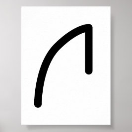 Poster RAIDHO Runa Nórdica (Jornada, Ritmo) | Elder Futha