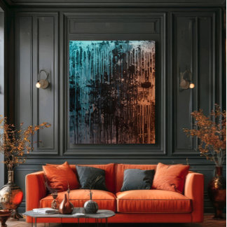 Poster Rain of Contrasts