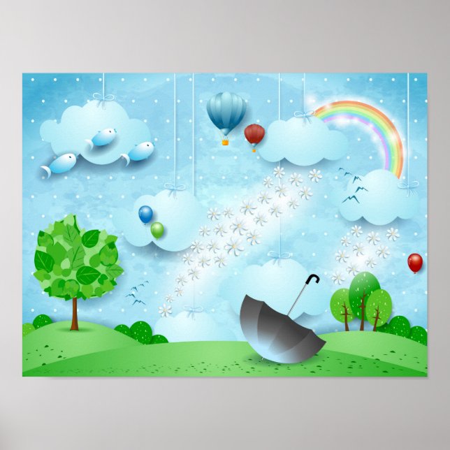 Poster Rain of Flowers (Frente)