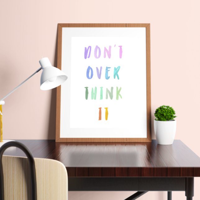 Poster Rainbow Affirmation Kids Nursery (Criador carregado)