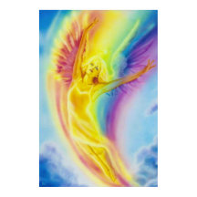 Rainbow Angel por Lisa Iris