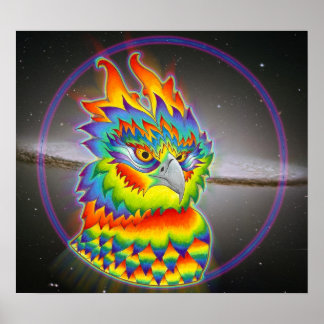 Pôster Rainbow Harpy