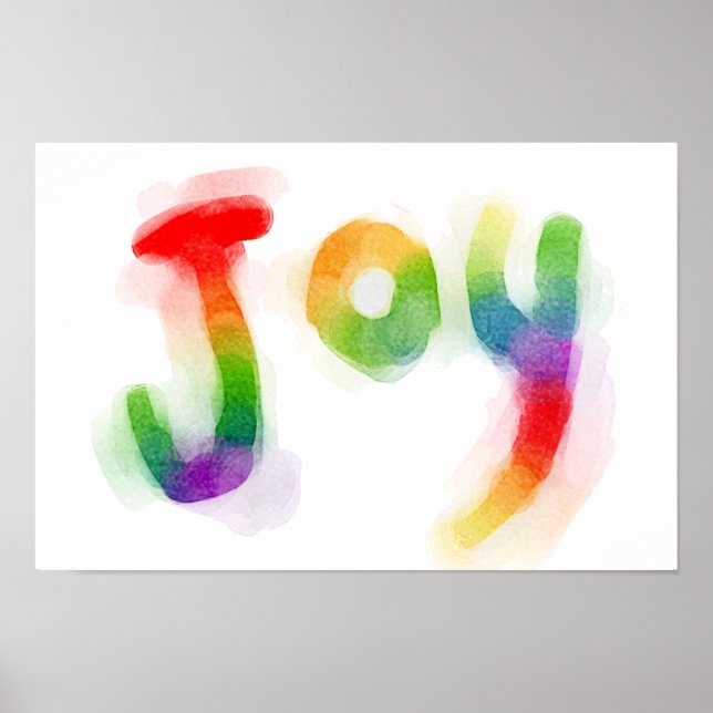 Poster Rainbow Joy (Frente)