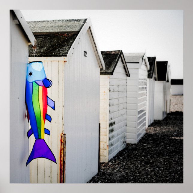 Poster Rainbow - Kite Colorido (Frente)