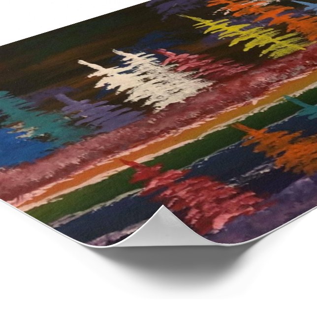 Poster Rainbow Lake (Borda)