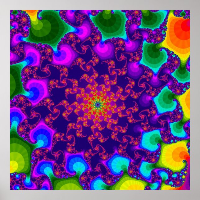 Poster Rainbow Marigold (Frente)