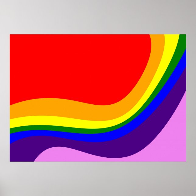 Poster Rainbow Roy G Biv (Frente)