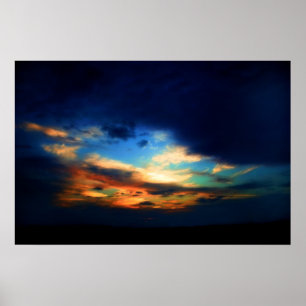 Pôster Rainbow Sky