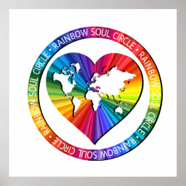 Poster Rainbow Soul Circle