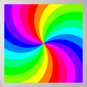PÔSTER RAINBOW SPIRAL
