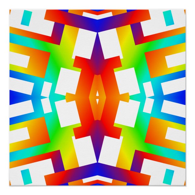 Pôster Rainbow Streakus (Frente)