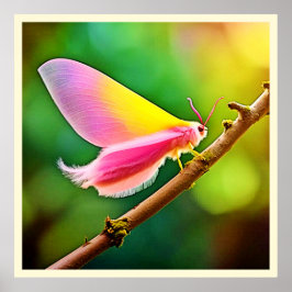 Poster Rainbow Wing Beauty