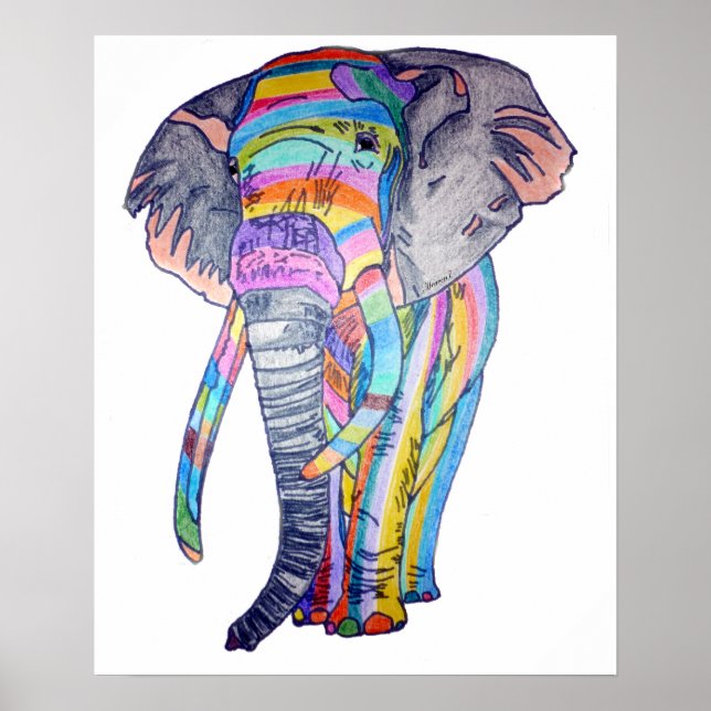 PÔSTER RAINBOWPHANT (Frente)