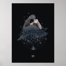 Poster RAINDROP DUCK por Alexandra Dikaia