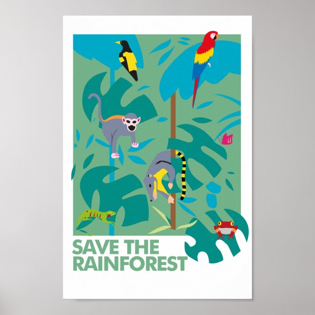 POSTER RAINFOREST (Frente)