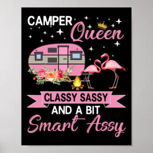Poster Rainha Camper Cly Sy Inteligente Y Presentes de Ca
