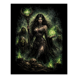 Pôster Rainha da Chama Verde