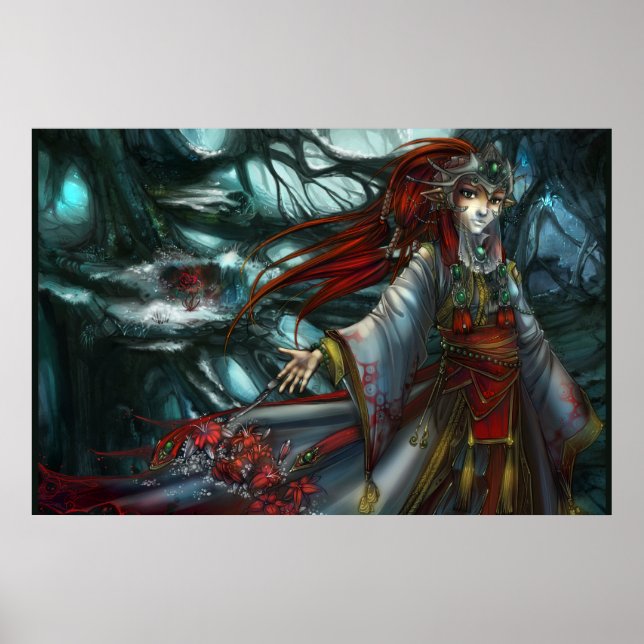 Pôster Rainha da flor (Frente)