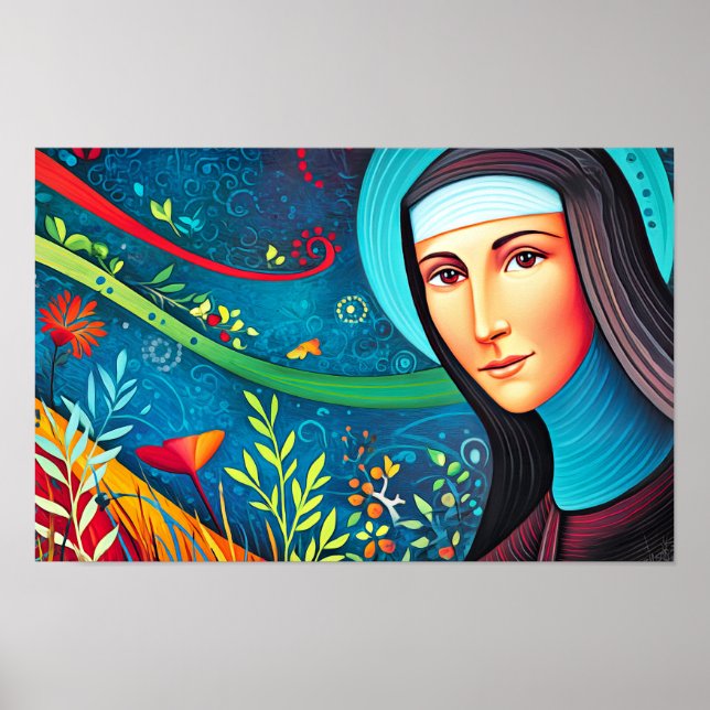 Poster Rainha da Paz e Misericórdia (Frente)