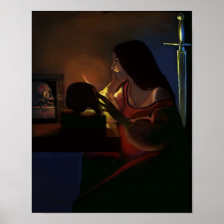 Poster Rainha das Espadas