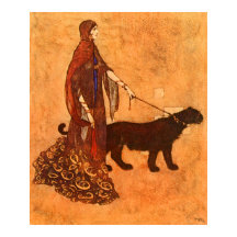 Rainha das Ilhas Ebony Edmund Dulac Belas Artes